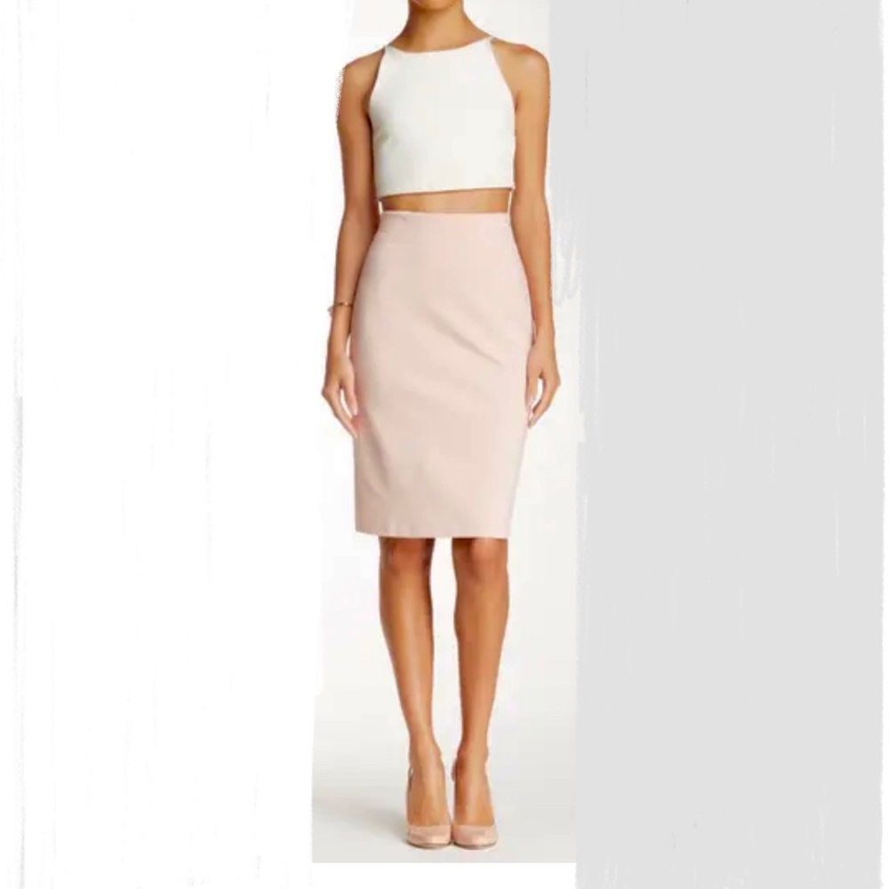 Philosophy Ribbed Pencil Skirt